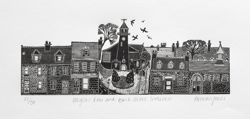 Douglas Row and Bank Street, Inverness